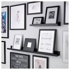Ikea Mosslanda Picture Ledge Black Bilderleiste Weiss Bild Leiste Bilderleiste