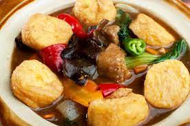 Resep sapo tahu claypot of chicken, tofu, sea cucumber and mushrooms recipe. Resep Masakan Hangatnya Sapo Tahu Untuk Teman Santap Di Musim Hujan Kumparan Com