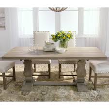 Home Decorators Collection Aldridge Antique Grey Rectangular Dining Table Nb 063ag The Ho Grey Dining Tables Solid Wood Dining Table Rectangular Dining Table