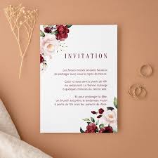 Carte d'invitation mariage coutumier best wallpaper ideas website. Carte D Invitation Mariage Satisfait Ou Reimprime Faire Part Com