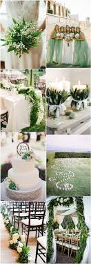 From garden inspired favors, ring bearer pillows, toasting glasses and much more you'll find all the right accessories to compliment your spring or garden wedding theme. 40 Romantic And Timeless Green Wedding Color Ideas Deer Pearl Flowers