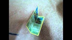 You will need a pen, some paper, a razor, and a cutting board. How To Make A Deck Box With 4 Pokemon Cards Youtube