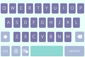 Pastel Keyboard Themes Extension Over 50 Cute Keyboard Themes Design In One App Custom Keyboard For I Keyboard Themes Iphone Keyboard Iphone Keyboard Themes