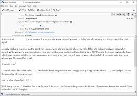 Btc.com never has access to your bitcoin and bitcoin cash, staying true to bitcoin's core values, and giving you the security, privacy and power to own your wealth. The Your Password Email Extortion Scam Ghacks Tech News
