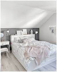 Scandi Schlafzimmer Brimnes Bett Ikea Dunkle Wand Schlafzimmer Ziele Dunkle Wand In 2020 Brimnes Bett Zimmer Zimmer Mit Dachschrage Einrichten