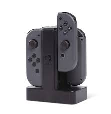 This can be while it's in the dock, or in handheld mode but attached to the ac adapter. Powera Joy Con Ladestation Fur Nintendo Switch Amazon De Elektronik