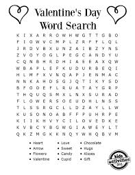 Find 20 words relating to heading back to school. Fun Free Printable Valentine S Day Word Search Kids Activities Blog