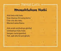 Maybe you would like to learn more about one of these? Pantun Lucu Romantis Untuk Menaklukan Hati Pasangan Yedepe Com