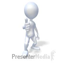Stick Figure Thumbs Up Anim Powerpoint Animation Animated Clipart Stick Figures