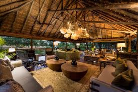 Cabin and rustic furnishings include: Bush Lodge A Decorative Journey Through Africa Sabi Sabi Private Game Reserve