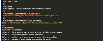Linux Command To Move A File To Another Directory Code Example