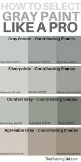 what are the most popular shades of gray paint the