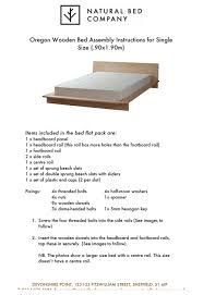 You've never had a bed with a footboard before and all of a sudden you find yourself looking into the bathroom mirror as you brush your teeth asking are we're going to give you a list of pros and cons on the humble footboard and at the end i'll provide my own short opinion on whether you should buy a. Natural Bed Company Oregon Assembly Instructions Pdf Download Manualslib