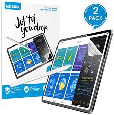 Amazon Com 2 Pack Paperfeel Ipad Pro 12 9 Screen Protector 2020 2018 Models Ipad Pro 12 9 Screen Protector Pet Film Fo Ipad Air Screen Protector Ipad Pro
