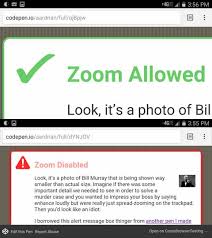 Don T Disable Zoom Adrian Roselli
