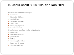 We did not find results for: A Literasi Buku Fiksi Dan Non Fiksi Buku Fiksi Adalah Buku Yang Berisi Cerita Atau Kejadian Yang Tidak Sebenarnya Sedangkan Buku Nonfiksi Adalah Buku Ppt Download