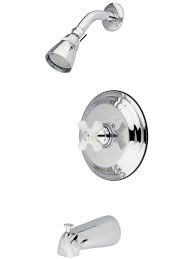 Potomac Wall Mount Tub And Shower Faucet With Porcelain Cross Handle House Of Antique Hardware Tub And Shower Faucets Shower Tub Shower Faucet