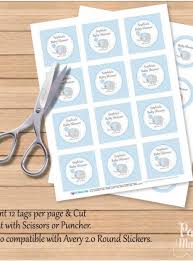 You may see it based on: Baby Blue Elephant Printable Baby Shower Party Favor Tag E138 Partymazing