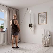 Klarfit Stronghold Traction Latissimus Station Traction De Cable Station De Fitness Installation Murale P Appareil Musculation Installation Murale Fitness