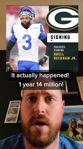 odell to the packers confirmed #packers #odellbeckhamjr #rams #nfl  #breakingnews