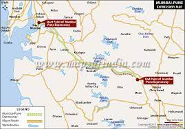 Distance From Pune To Thane Mumbai Pune Expressway, Map Of Mumbai Pune Expressway, Yashwantrao Chavan  Expressway