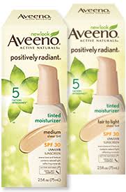 Aveeno Active Naturals Positively Radiant Tinted Moisturizer Medium Sheer Tint Aveeno Positively Radiant Aveeno Positively Radiant Cc Cream Tinted Moisturizer