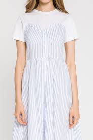 short sleeve combo dress english factory in 2019 day