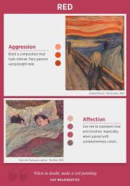 Colours And Emotions Meaning Examples Of Famous Artists That Use Colour Colors And Emotions Emotional Art Color Symbolism