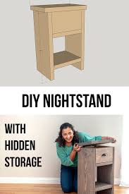 Our blog invites you into the world of diy secret compartment furniture; Easy Diy Nightstand With Hidden Compartment Anika S Diy Life Diy Nightstand Popular Woodworking Hidden Storage