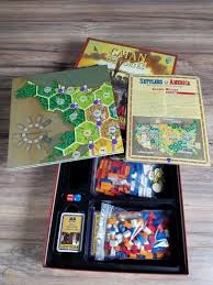 As a new ruler, you roll the dice to gather resources and have to make decisions on how to best use them. Catan Histories Settlers Of America Trails To Rails Complete In Excellent Cond 1933175316
