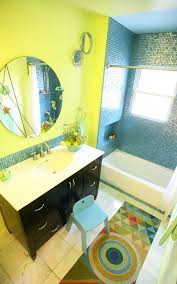 Here is the old classic collection. Trendy Twist To A Timeless Color Scheme Bathrooms In Blue And Yellow Yellow Bathroom Decor Blue Bathroom Decor Kid Bathroom Decor