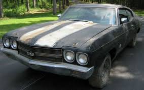 1970 Chevelle Ss All Black Pin On Barn Finds
