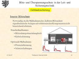 Ein äußerer blitzschutz alleine kann nicht verhindern, dass bei einem blitzschlag im inneren des gebäudes, schäden an den elektrischen einrichtungen entstehen. Verfasser Marcus Golle Ppt Herunterladen