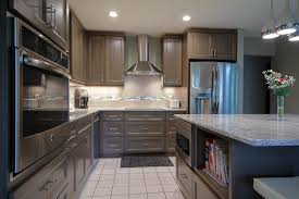 Brown Grey Kitchen Cabinets Cambria Berwyn Countertops Brown Kitchen Cabinets Kitchen Custom Kitchen Cabinets