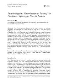 Are described by the way we live and the amount of money one has. Https Www Amherst Edu Media View 92076 Original Rethinking 252bfeminization 252bof 252bpoverty Pdf