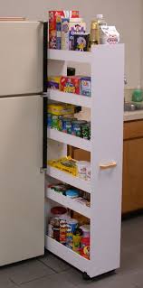Save on slim kitchen cabinet. Skinny Kitchen Cabinet Roll Out Pantry Next To Fridge Ideas Wonderful Oak Finish On Black Plastic Including Pink Themes Skinny Kitchen Cabinet Simplinteriors