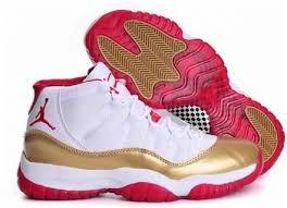 Gold Black White Jordan 11 Retro Air Jordan Xi 11 White Gold Red 082 With Images Air Jordans Retro Air Jordans Air Jordan 11
