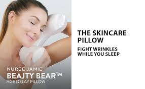 Nurse Jamie Beauty Bear Age Defy Pillow, Memory Foam Edition in White :  Amazon.ca: Home