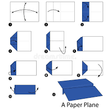 How to make a paper plane easy. Step Step Instructions How To Make Origami Plane Stock Illustrations 15 Step Step Instructions How To Make Origami Plane Stock Illustrations Vectors Clipart Dreamstime