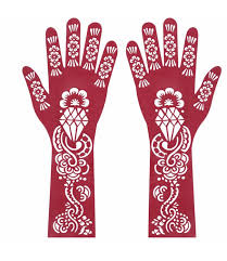 Here is a full hand design using pretty simple motifs that beginners can do! Henna Stencil Tattoo Self Adhesive Hand Arm Oriental Style Perfume Shop Berlin Oriental Arabic Attar Oil Henna Cosmetics