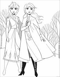 Set up a table outside and keep kids of all ages occupied with these spring pictures to color. Ana Frozen 2 Coloring Pages Printable Sheets Frozen 2 Anna Elsa 2021 A 5681 Coloring4free Coloring4free Com