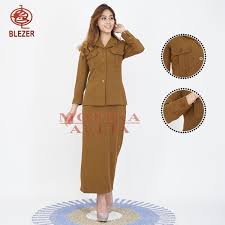 See more ideas about lengan baju, pakaian wanita, model pakaian. Jual Wanita Blazer Blazer Baju Kerja Kantor Pemda Seragam Dinas Pemda Asn Baju Pns Prmda Blazer Wanita Indonesia Shopee Indonesia