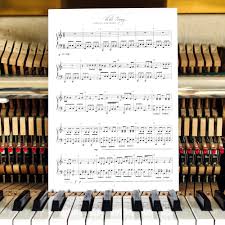Ich suche klaviernoten zum ausdrucken. Blue Ivory Martin Herzberg