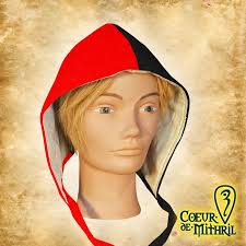 LARP Coif Cap Bicolor Custom
