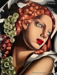 Tamara de Lempicka The Flower Wreath II (La couronne de fleurs II), 1932,  Oil