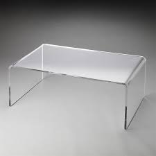 Butler 3398140 Loft Crystal Clear Acrylic Cocktail Table Lucite Coffee Tables Clear Coffee Table Acrylic Coffee Table