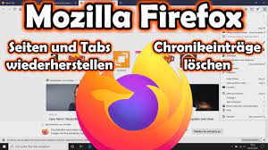 Bitte stelle deine frage im öffentlichen bereich des forums und nicht per konversation an wahllos ausgesuchte benutzer. Mozilla Firefox Geschlossene Tabs Und Sitzungen Wiederherstellen Chronik Loschen Youtube