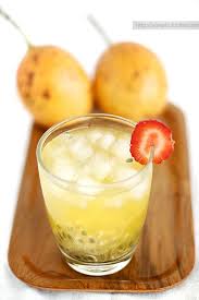 Passion Fruit Seeds In Passion Fruit Syrup No Recipe Just Looks Delicious Passion Fruit Syrup Entertaining Drinks Fruits Of Passion