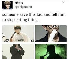 Or Feed This Boy Some Actual Food Haha Kpop Memes Memes Kpop