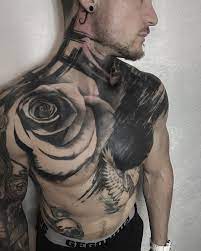 Natalie Nox Chest Tattoo Men Chest Tattoo Cover Up Cool Chest Tattoos